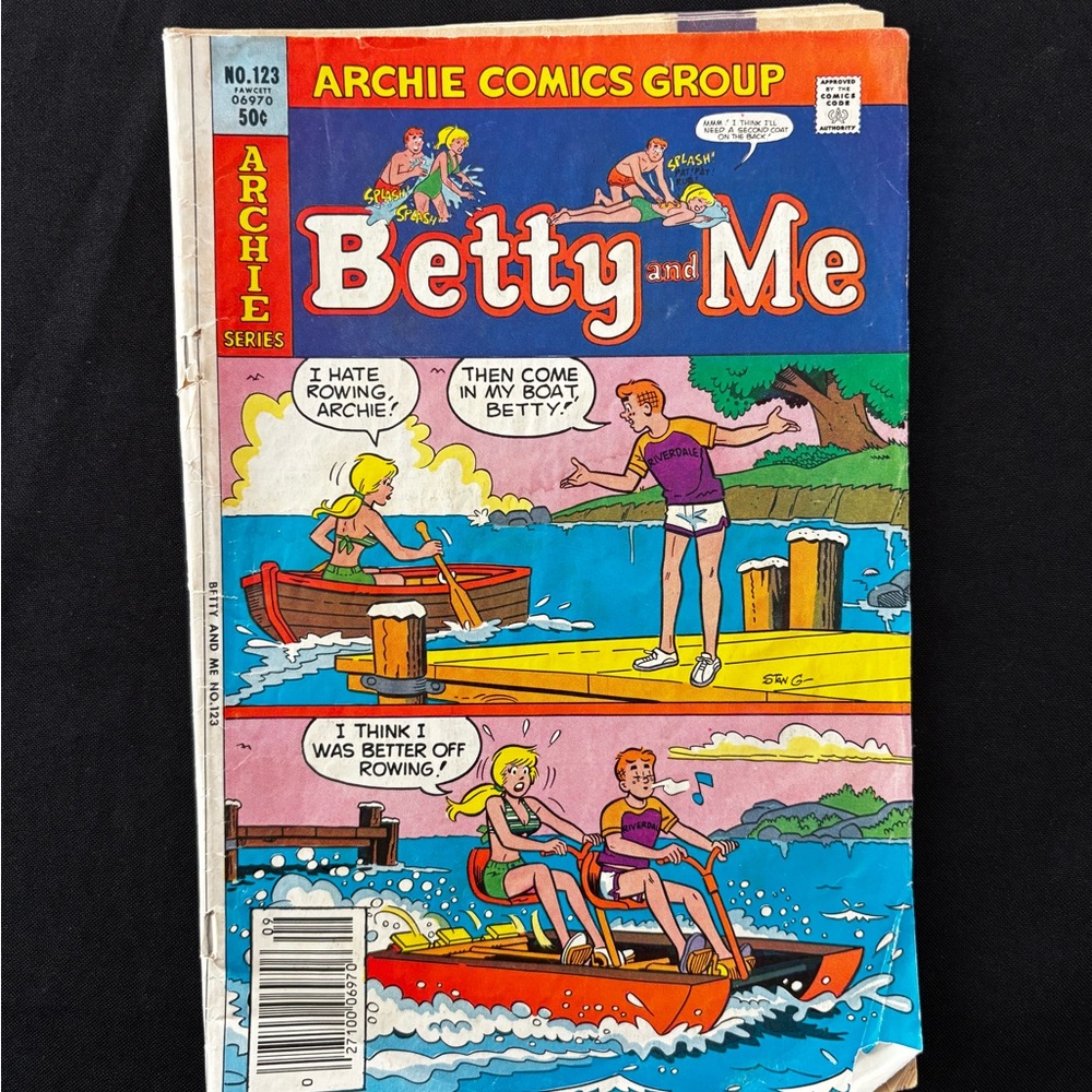 VINTAGE 1981 “Betty and Me” No. 123 Comic Book